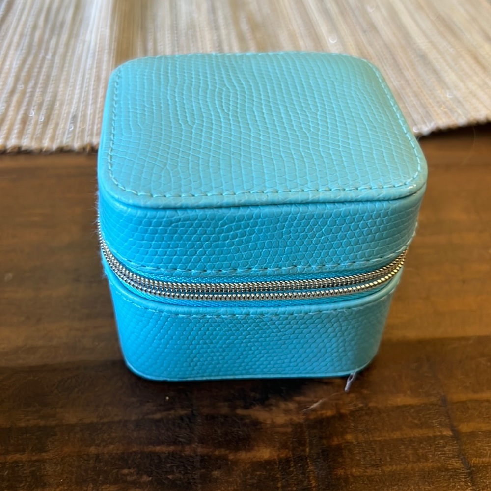 Light Blue Victoria Secret Jewelry Box